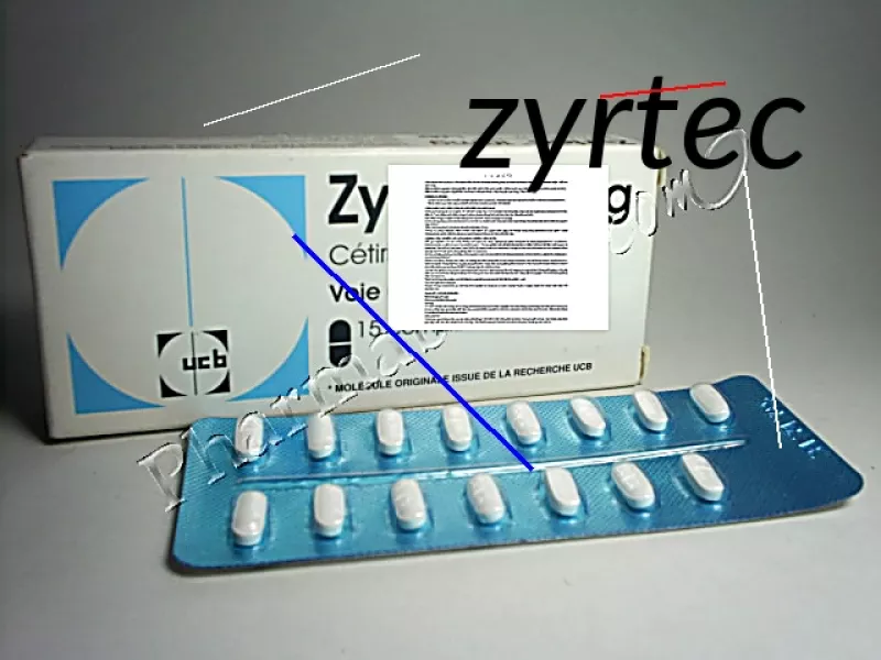 Zyrtec retiré de la vente